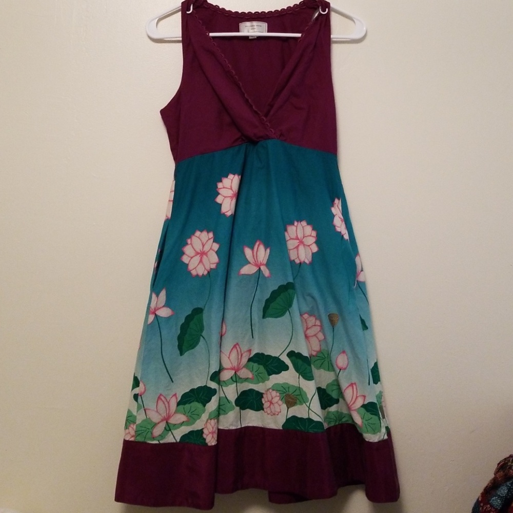 💌 Floral Print Anthro Dress